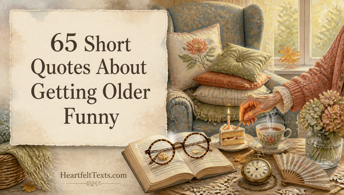 65 Short Quotes About Getting Older Funny