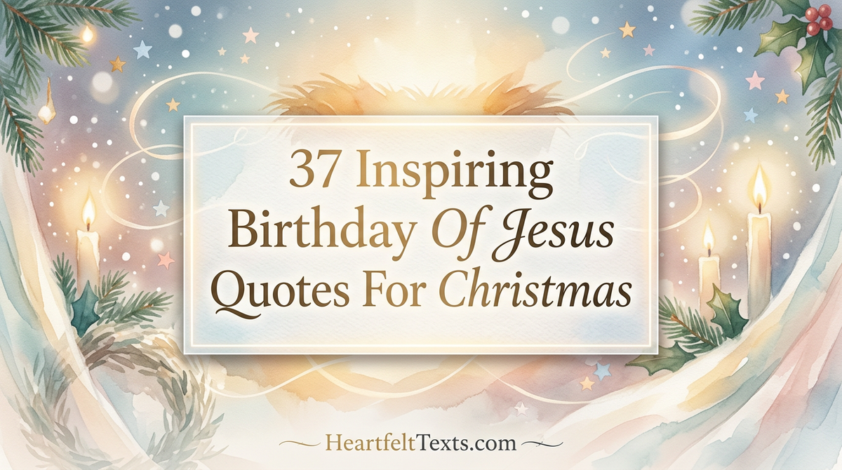 37 Inspiring Birthday Of Jesus Quotes For Christmas