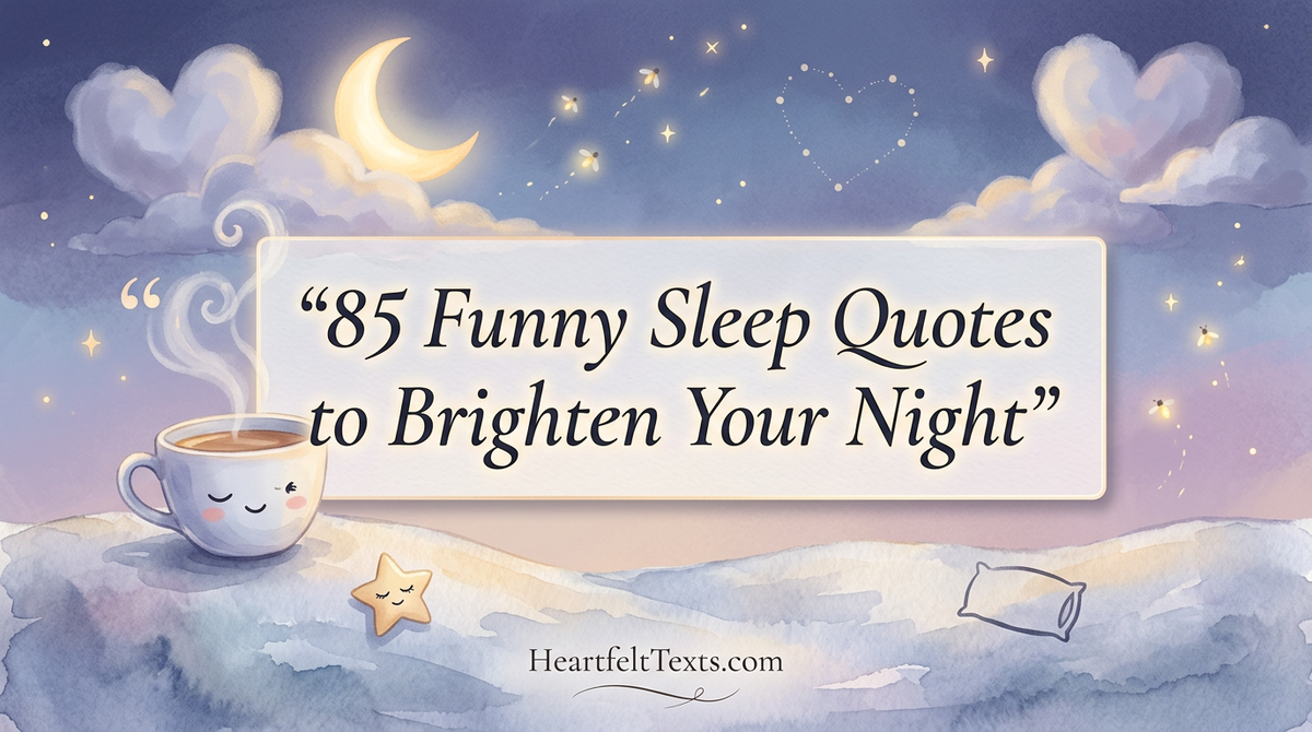85 Funny Sleep Quotes to Brighten Your Night