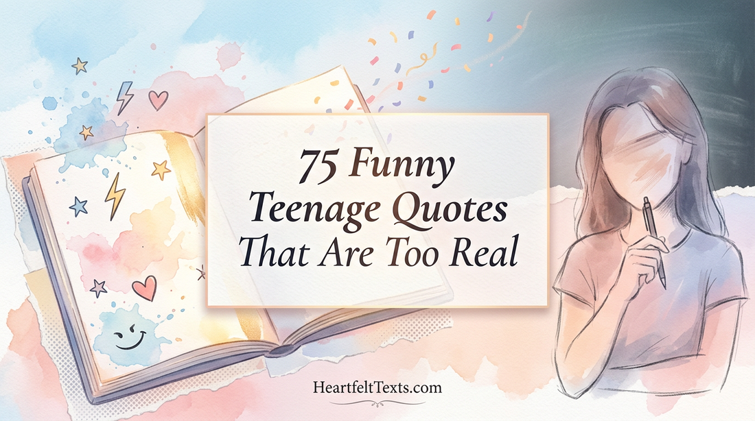 75 Funny Teenage Quotes That Are Too Real
