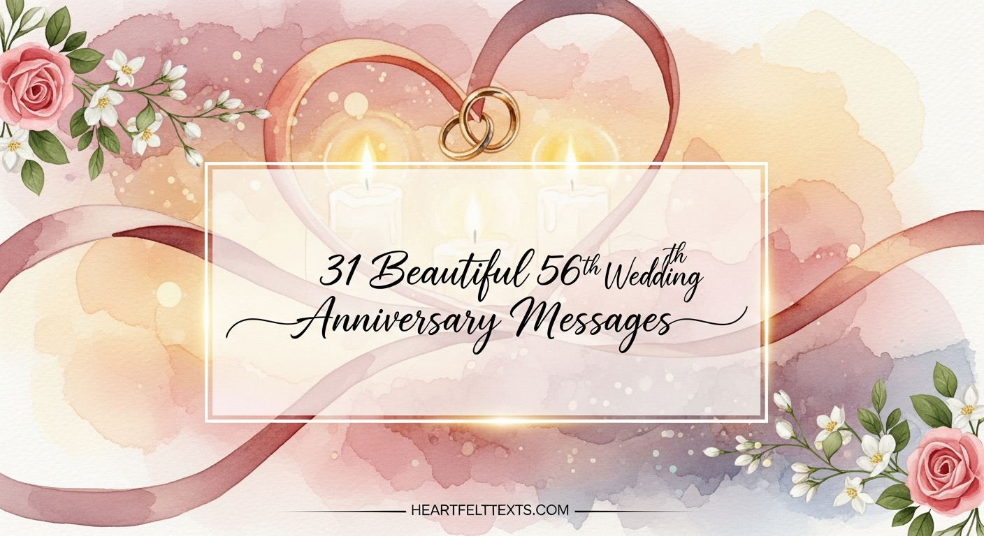 31 Beautiful 56th Wedding Anniversary Messages