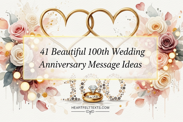 41 Beautiful 100th Wedding Anniversary Message Ideas