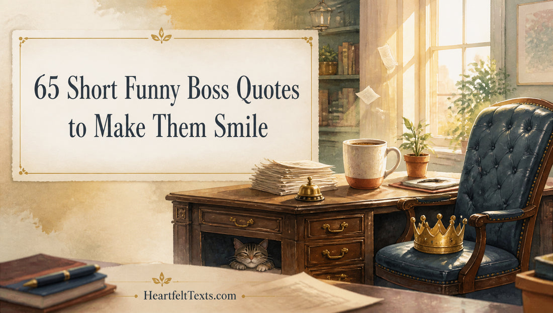 65 Short Funny Boss Quotes to Make Them Smile