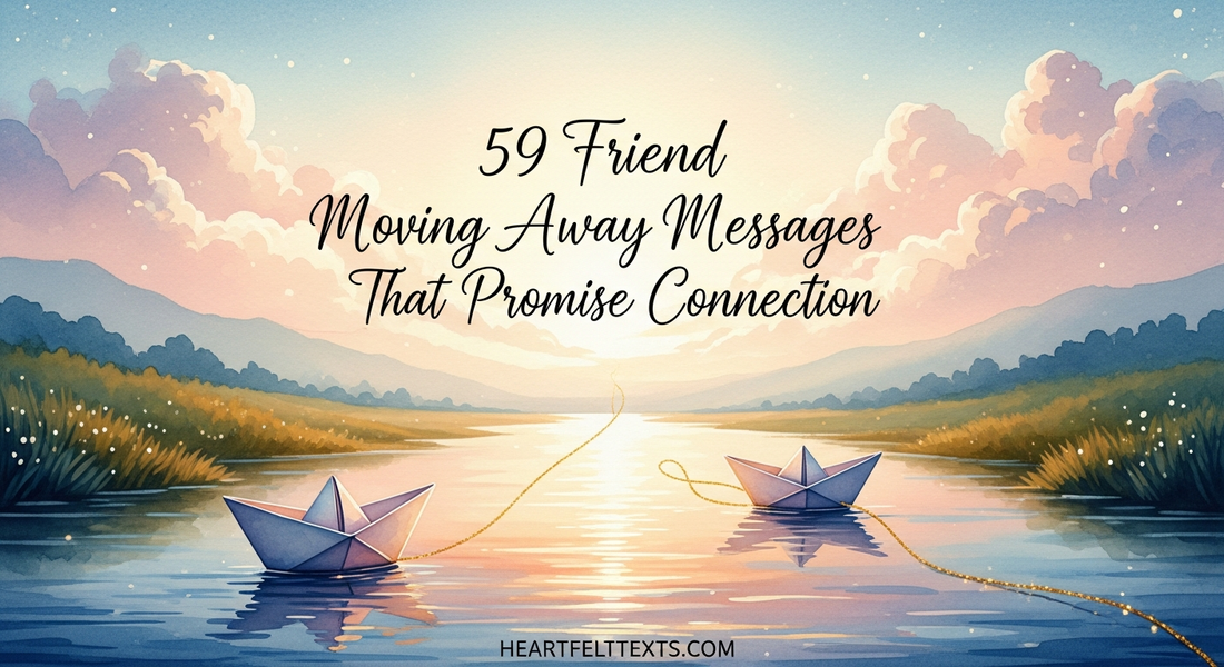 59 Friend Moving Away Messages That Promise Connection