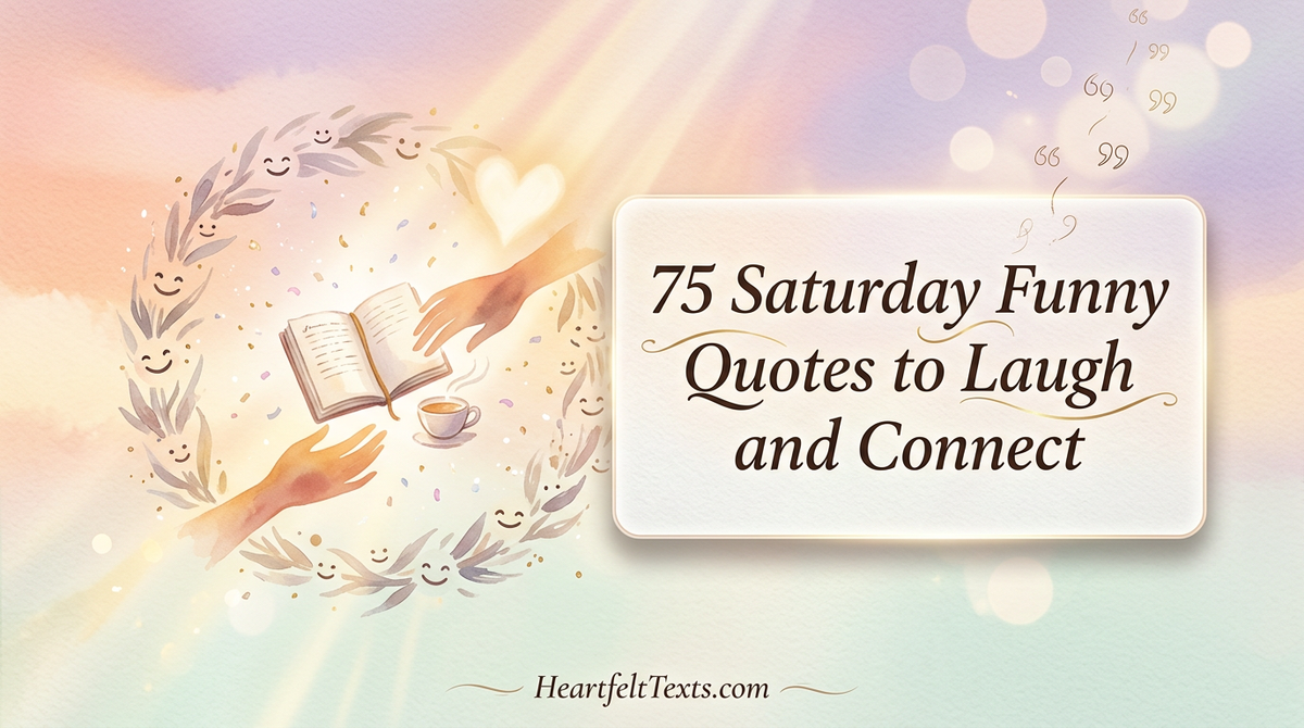 75 Saturday Funny Quotes to Laugh and Connect