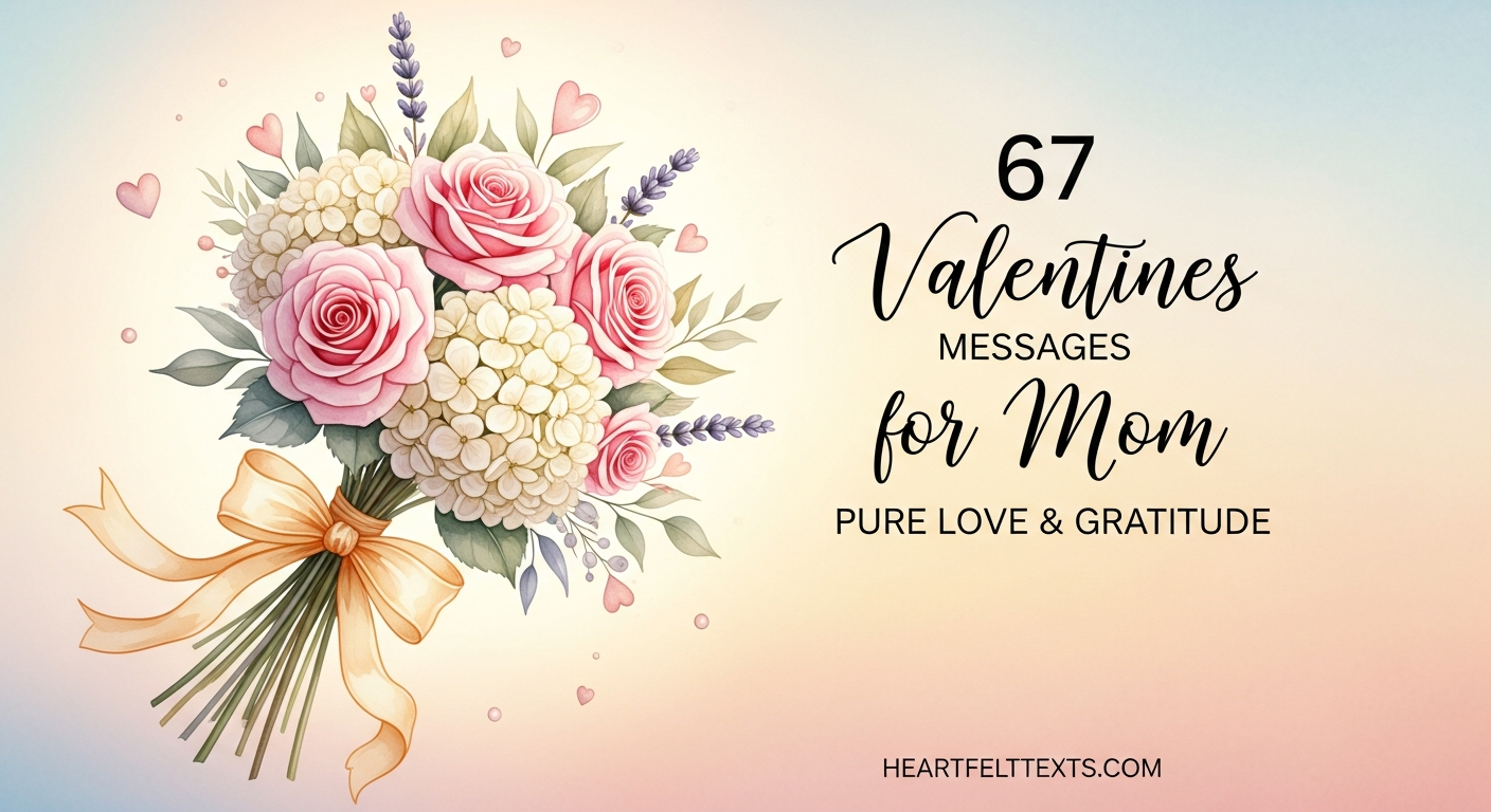 67 Valentines Messages for Mom Pure Love & Gratitude