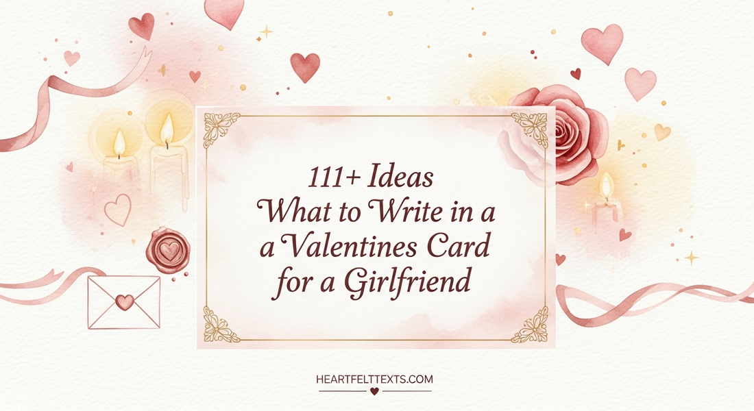 111+ Ideas What to Write in a Valentines Card for a Girlfriend