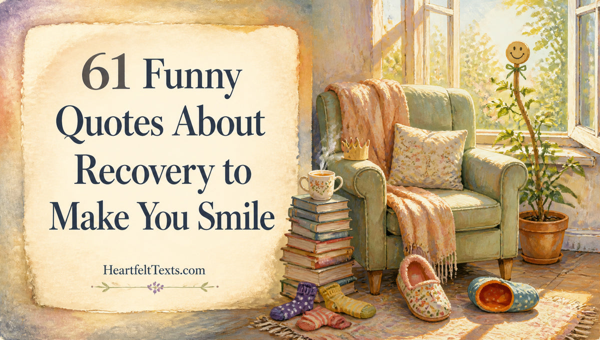 61 Funny Quotes About Recovery to Make You Smile