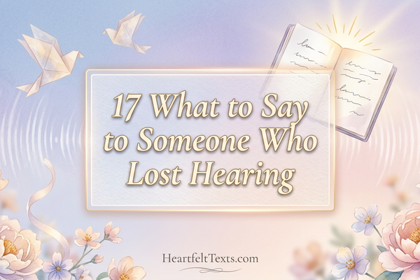17 What to Say to Someone Who Lost Hearing