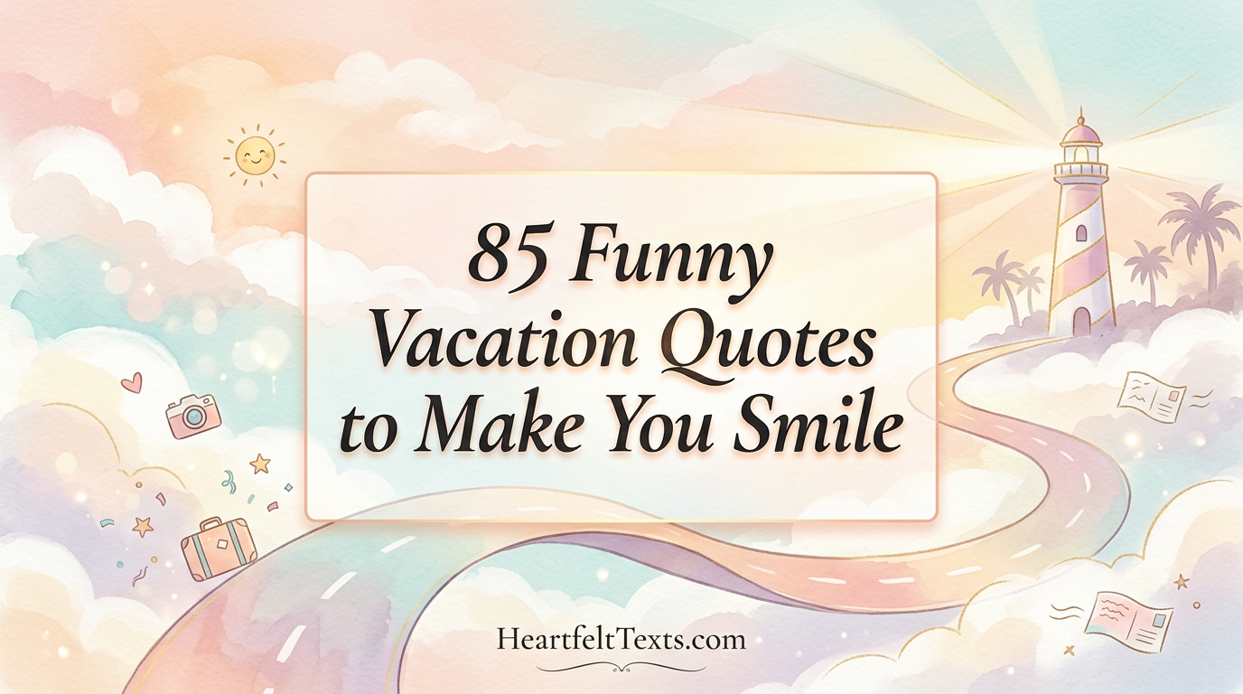 85 Funny Vacation Quotes to Make You Smile