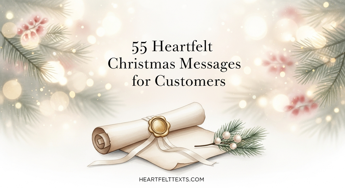55 Heartfelt Christmas Messages for Customers