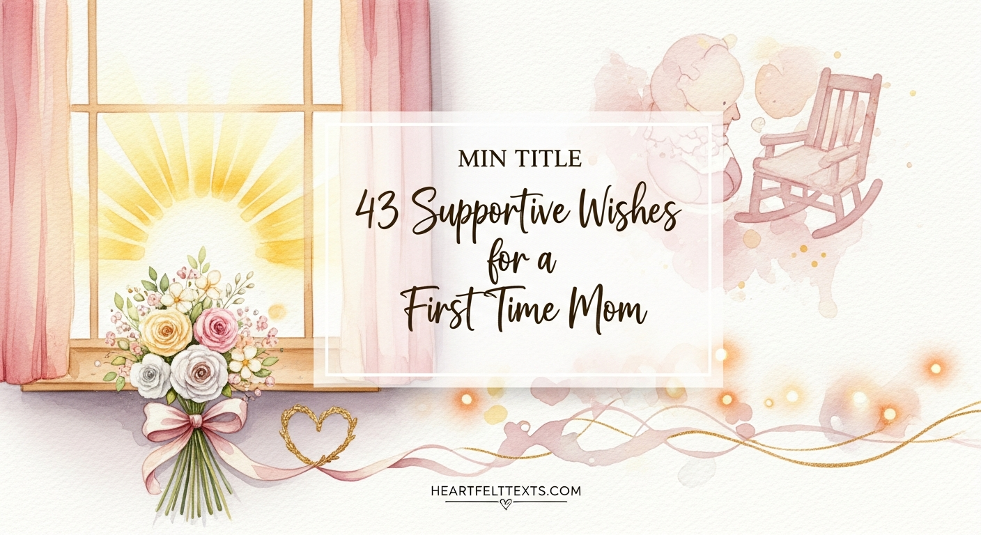 43 Supportive Wishes for a First Time Mom