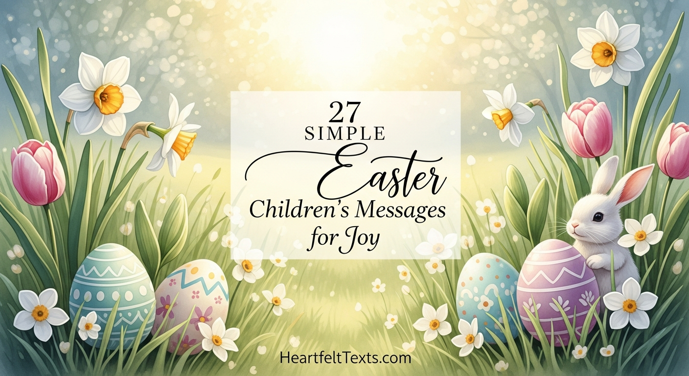 27 Simple Easter Children's Messages for Joy