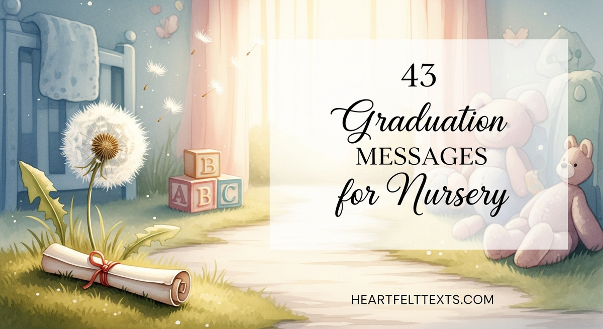 43 Graduation Messages for Nursery
