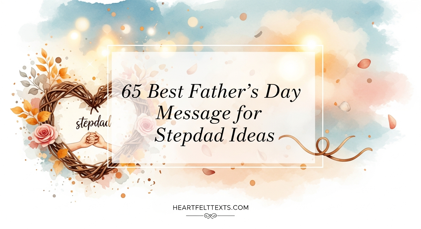 65 Best Father's Day Message for Stepdad Ideas