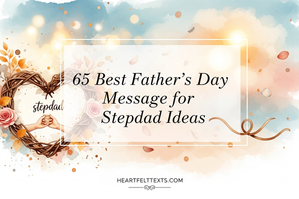 65 Best Father's Day Message for Stepdad Ideas