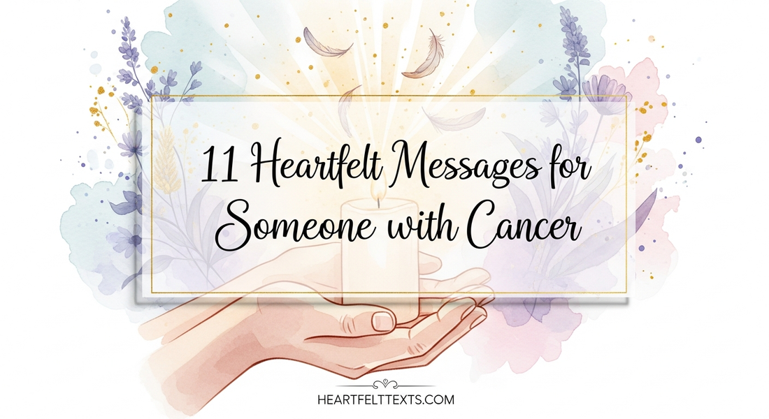 11 Heartfelt Messages for Someone with Cancer