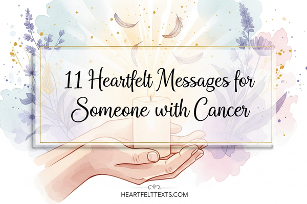 11 Heartfelt Messages for Someone with Cancer