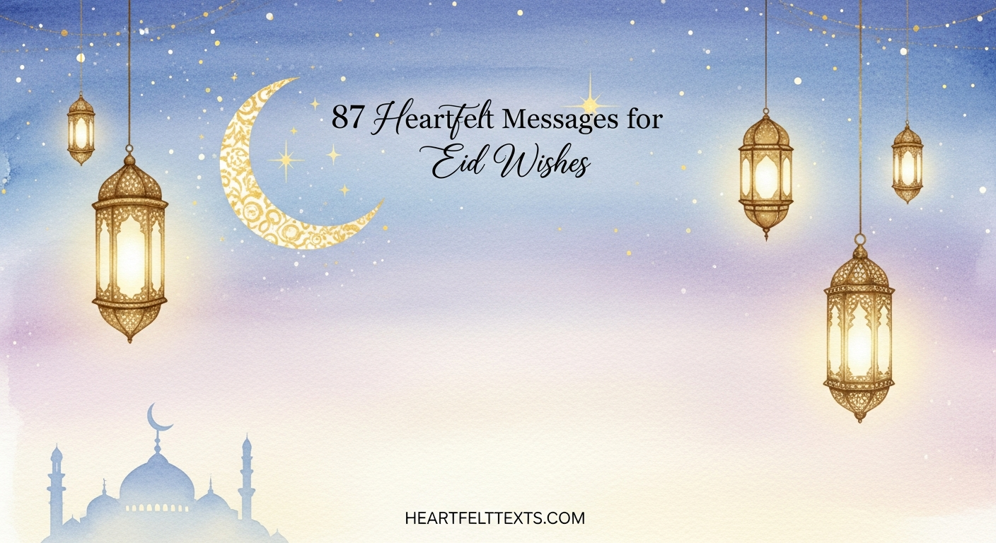 87 Heartfelt Messages for Eid Wishes