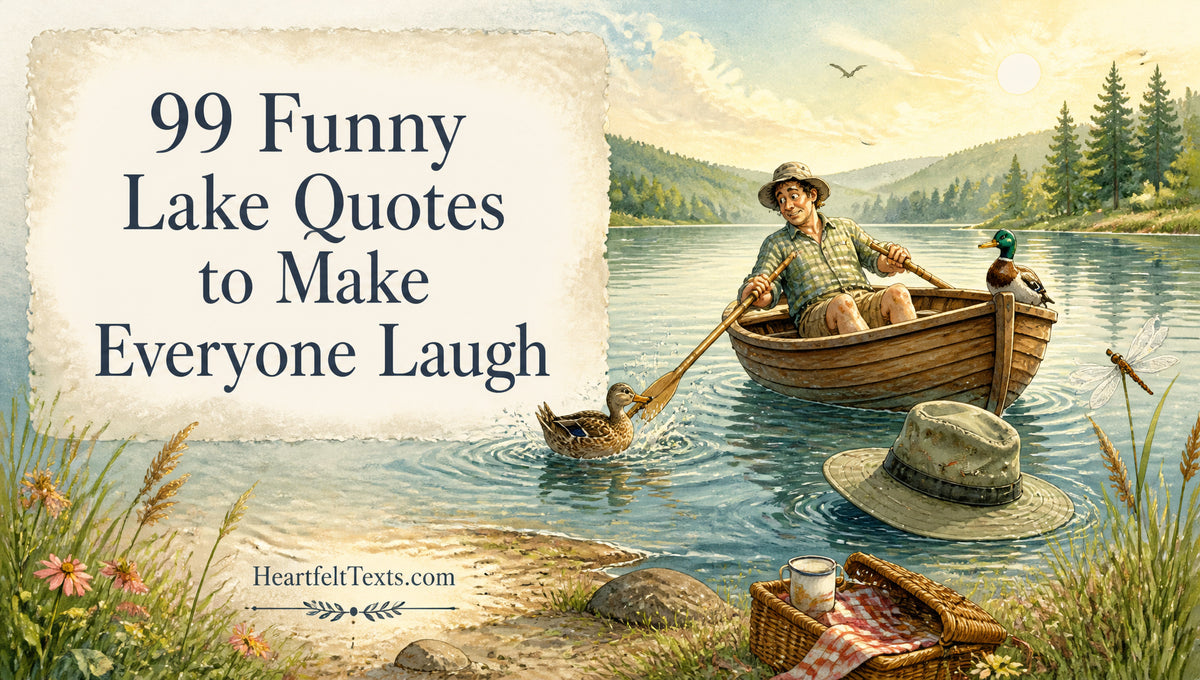 99 Funny Lake Quotes to Make Everyone Laugh – HeartfeltTexts