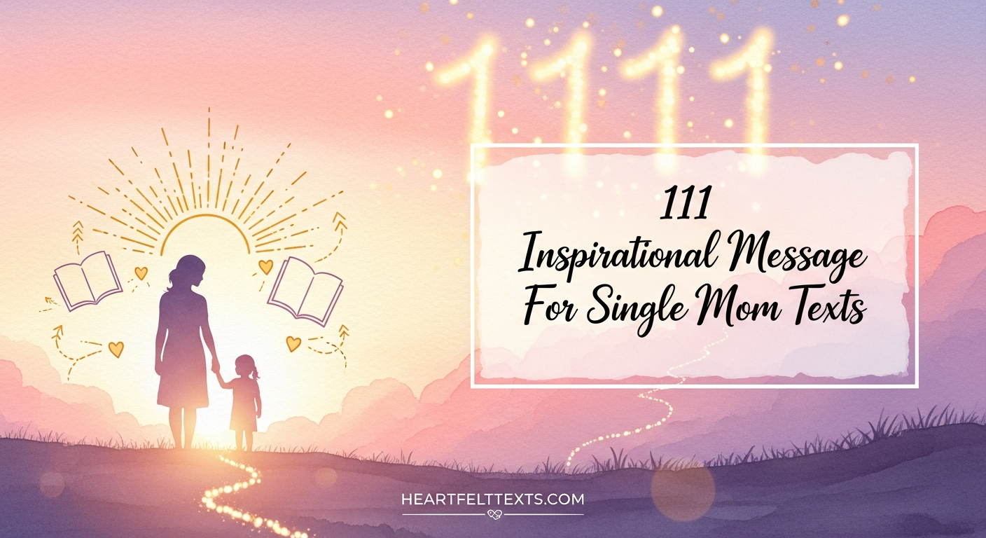111 Inspirational Message For Single Mom Texts