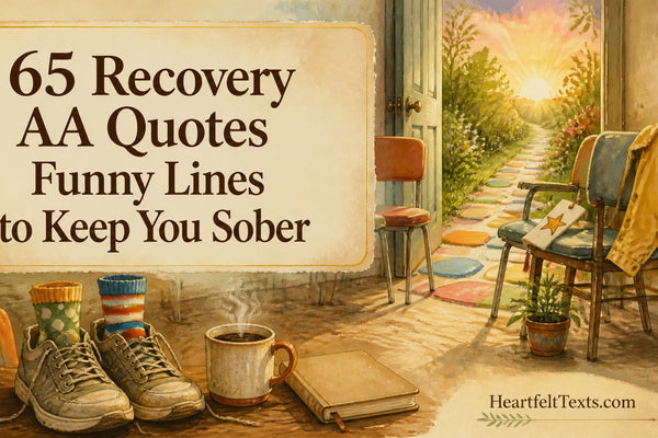 65 Recovery AA Quotes Funny Lines to Keep You Sober