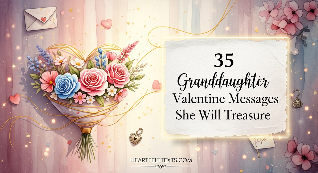 35 Granddaughter Valentine Messages She Will Treasure