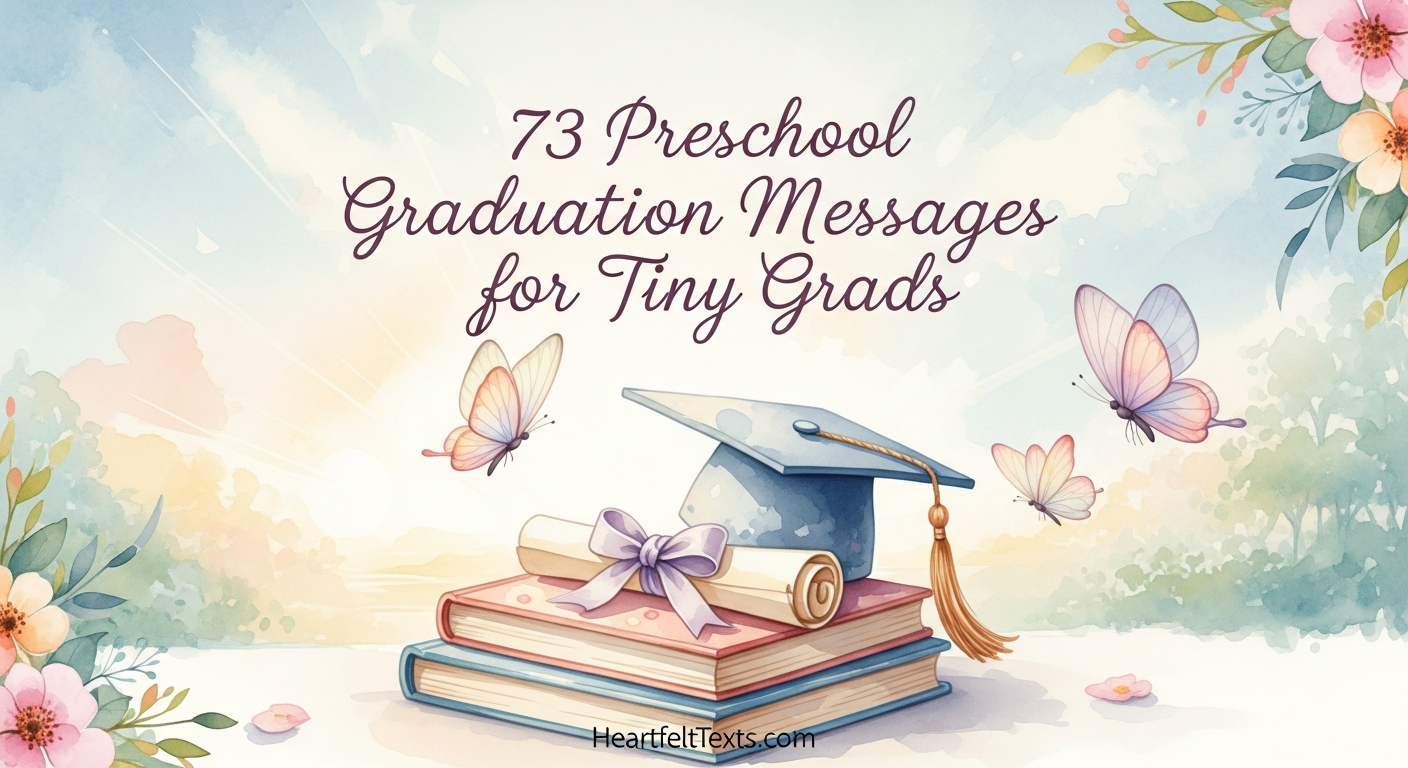 73 Preschool Graduation Messages for Tiny Grads