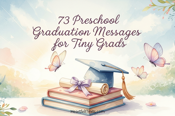 73 Preschool Graduation Messages for Tiny Grads