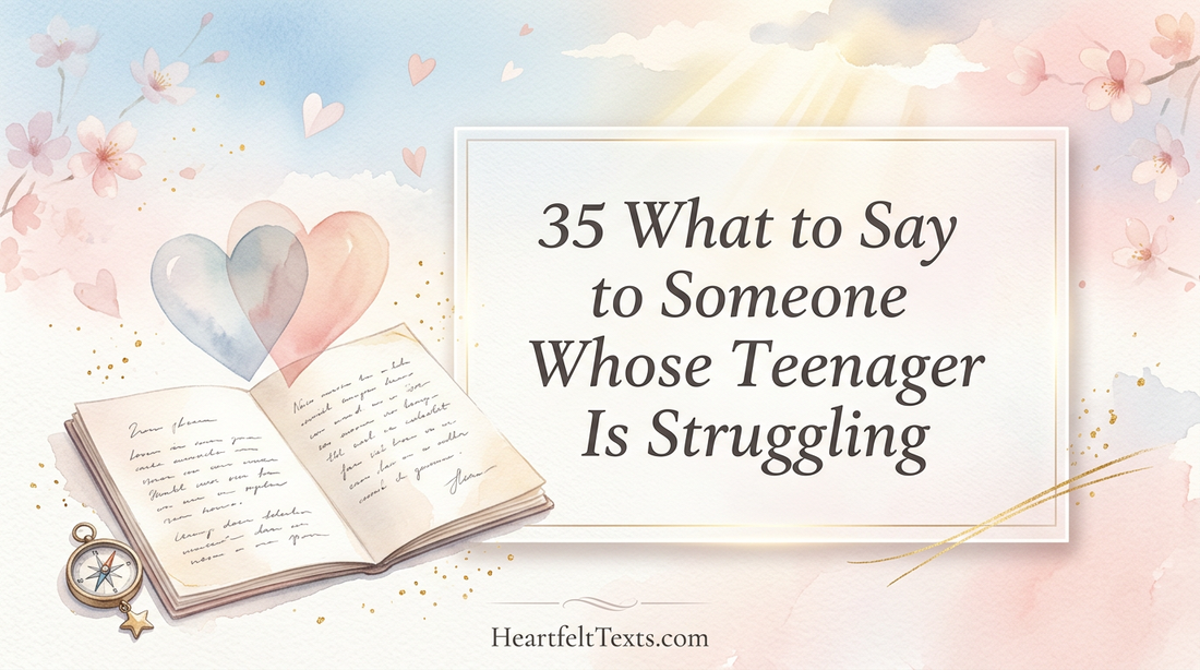 35 What to Say to Someone Whose Teenager Is Struggling