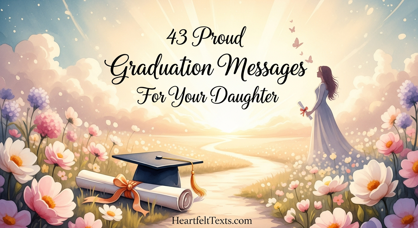 43 Proud Graduation Messages For Your Daughter
