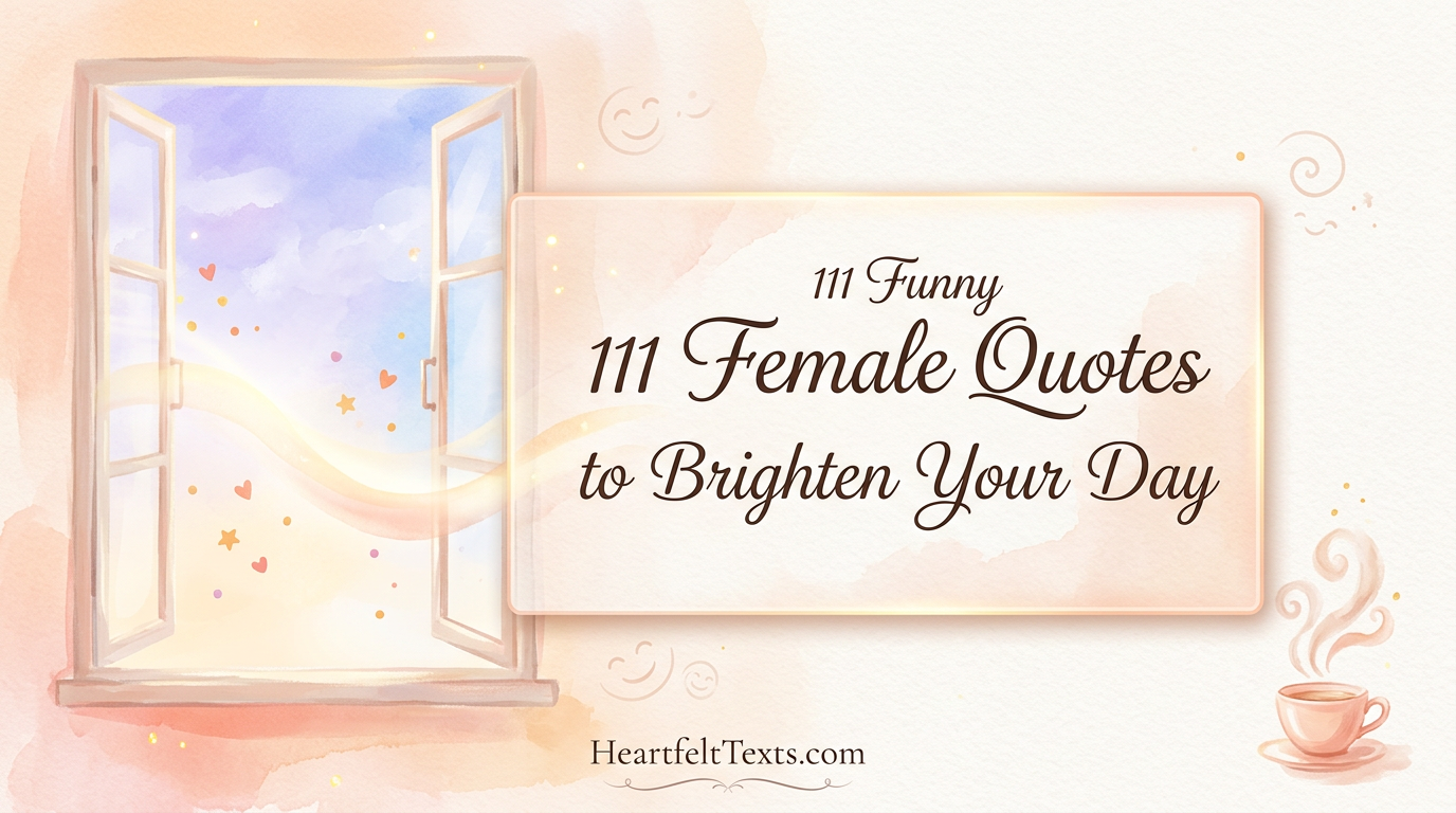111 Funny Female Quotes to Brighten Your Day
