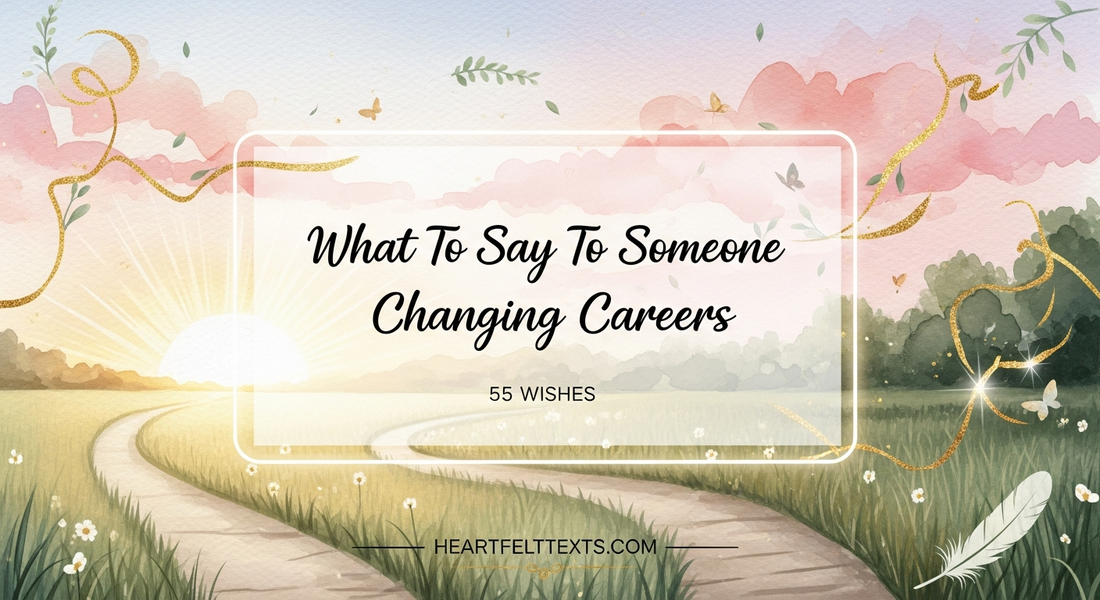 What To Say To Someone Changing Careers 55 Wishes