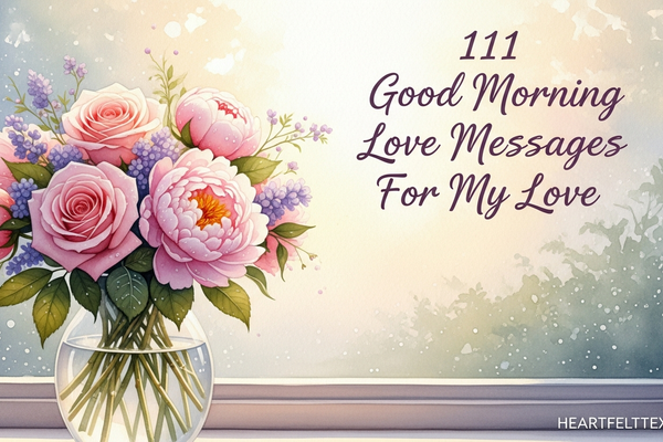 111 Good Morning Love Messages For My Love