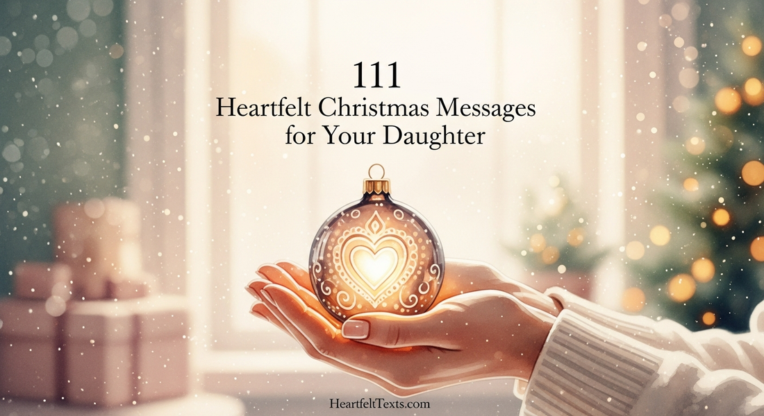 111 Heartfelt Christmas Messages for Your Daughter