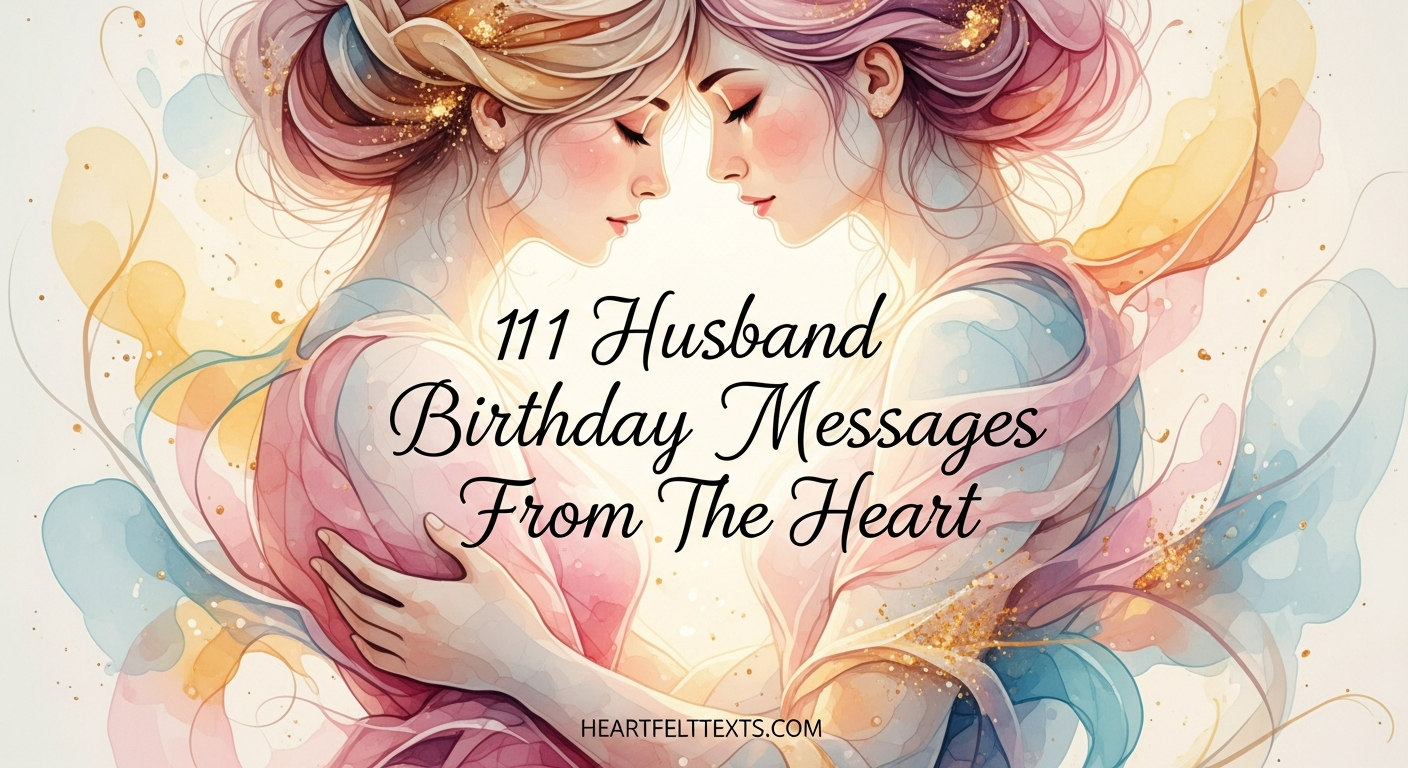 111 Husband Birthday Messages From The Heart