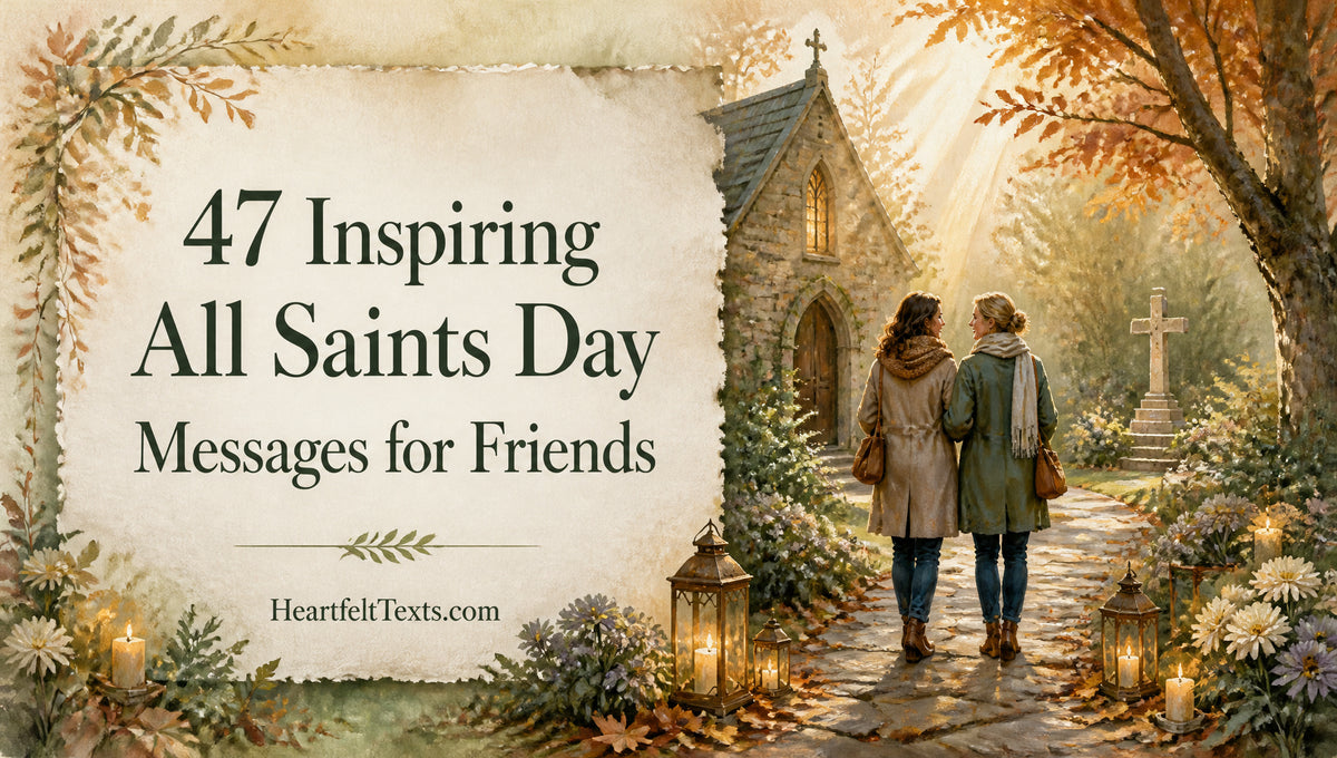 47 Inspiring All Saints Day Messages for Friends