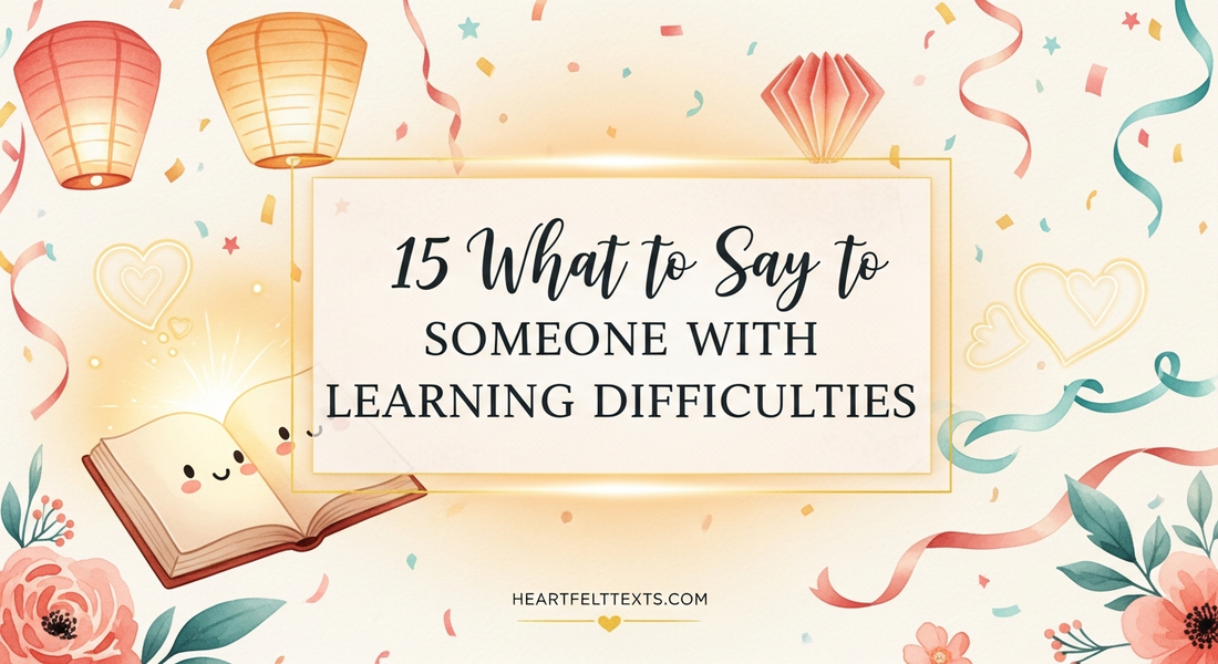 15 What to Say to Someone with Learning Difficulties