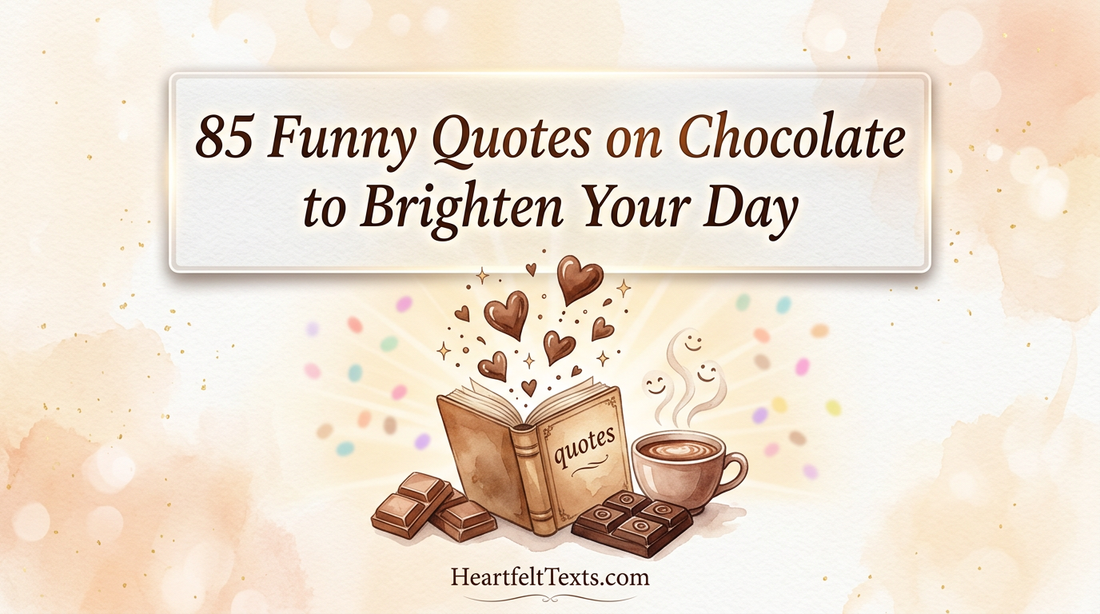 85 Funny Quotes on Chocolate to Brighten Your Day