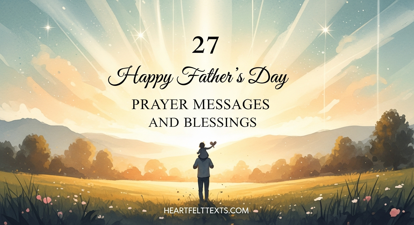 27 Happy Father's Day Prayer Messages and Blessings