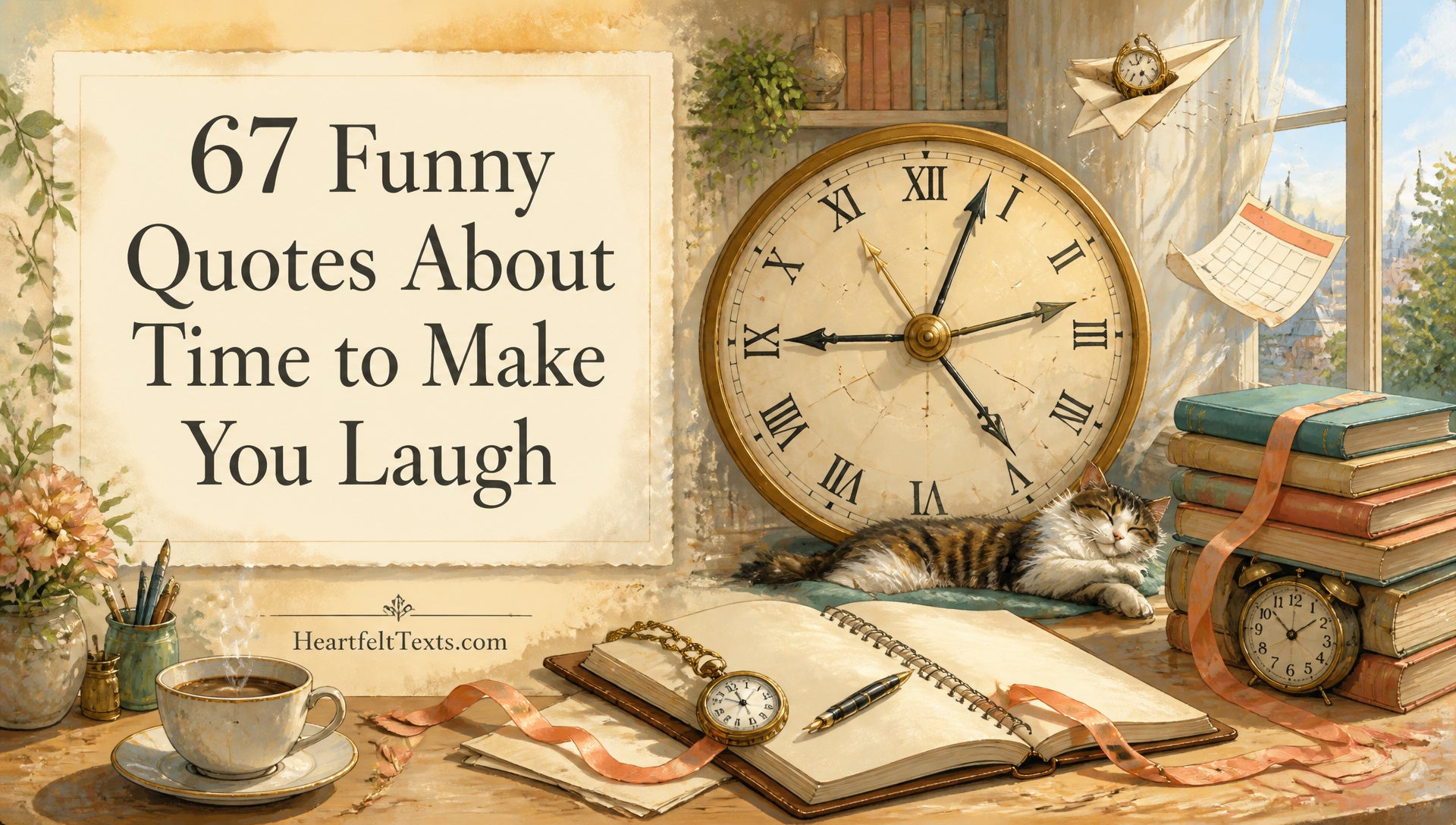 67 Funny Quotes About Time to Make You Laugh