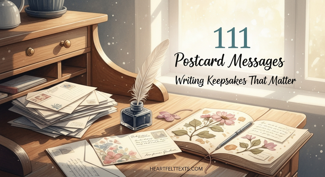 111 Postcard Messages Writing Keepsakes That Matter