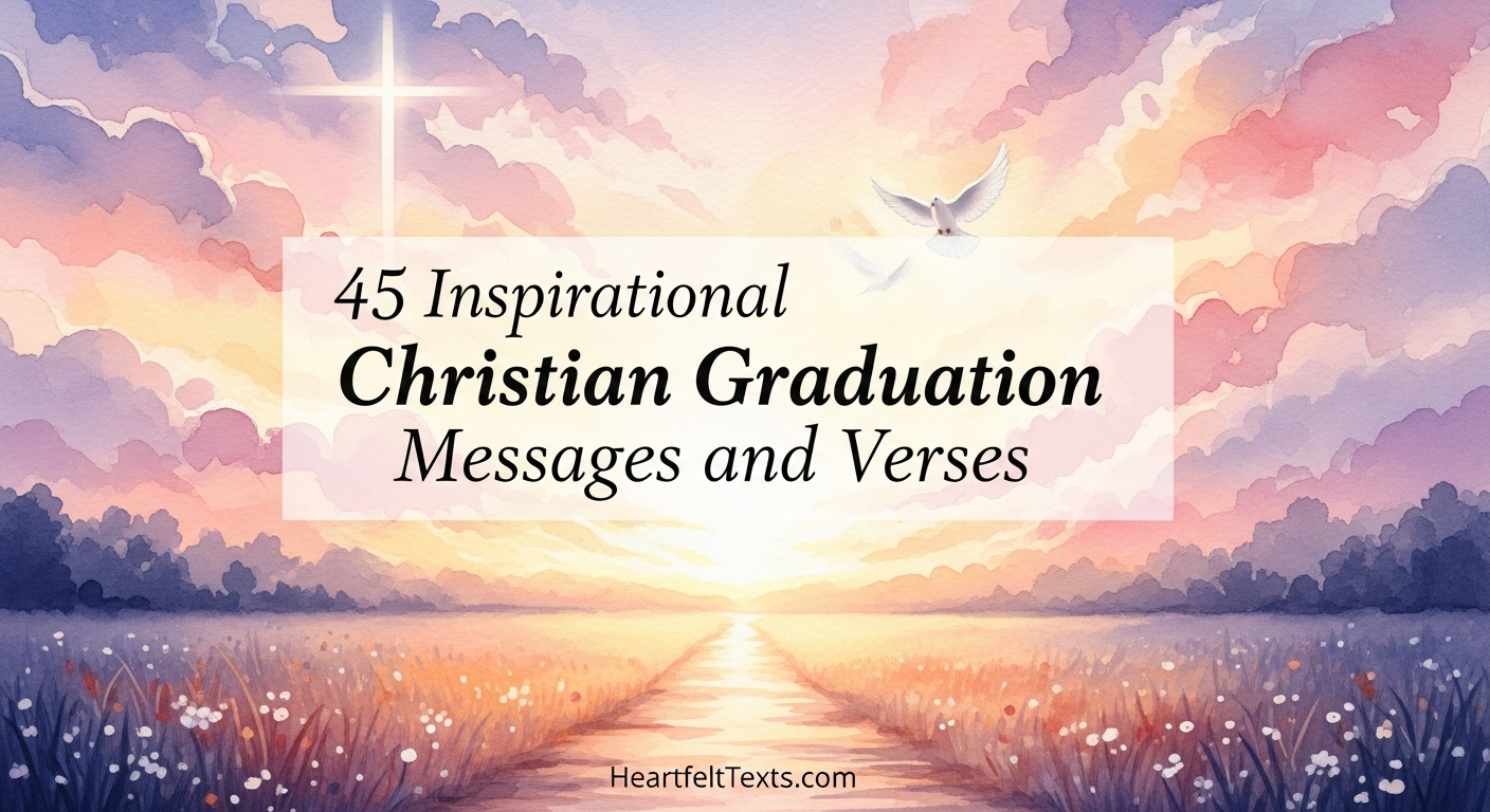 45 Inspirational Christian Graduation Messages and Verses