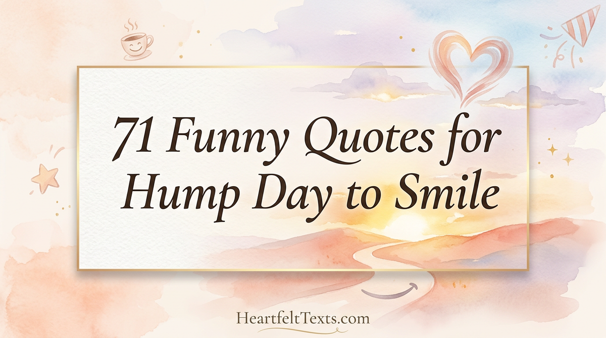 71 Funny Quotes for Hump Day to Smile