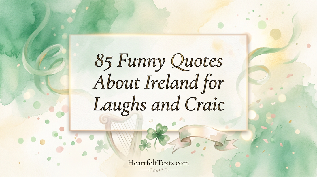 85 Funny Quotes About Ireland for Laughs and Craic