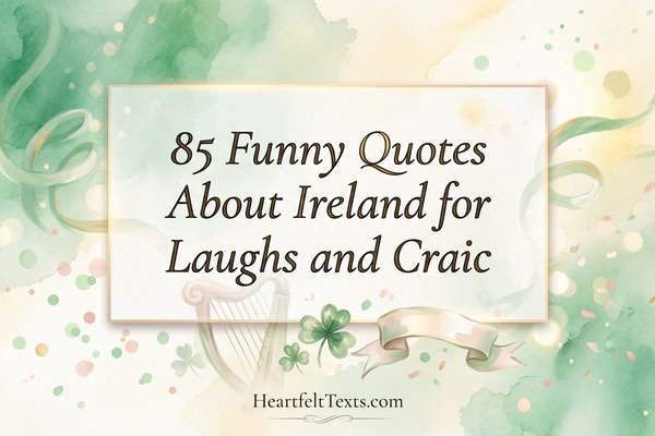 85 Funny Quotes About Ireland for Laughs and Craic