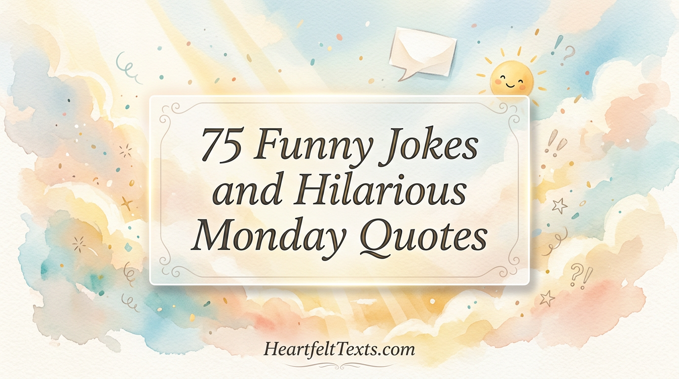 75 Funny Jokes and Hilarious Monday Quotes