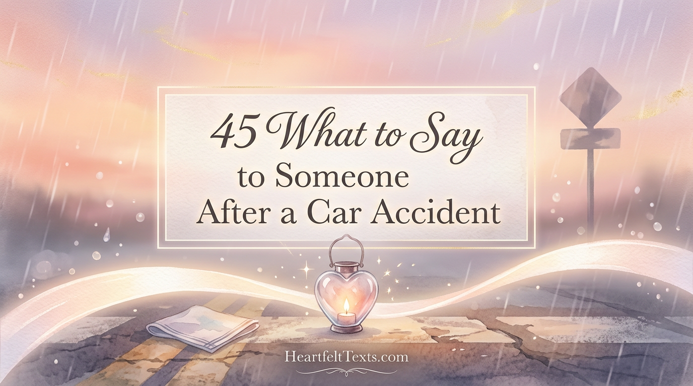 45 What to Say to Someone After a Car Accident