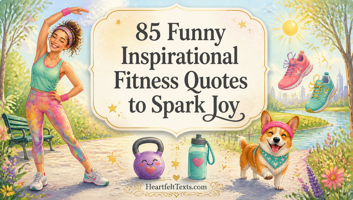 85 Funny Inspirational Fitness Quotes to Spark Joy
