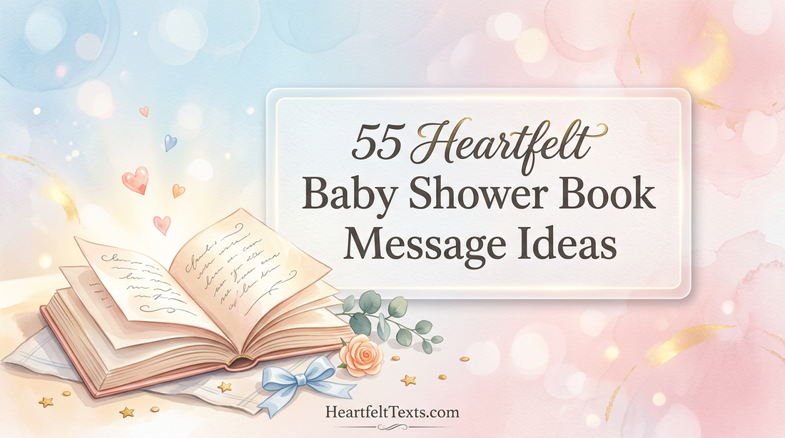 55 Heartfelt Baby Shower Book Message Ideas